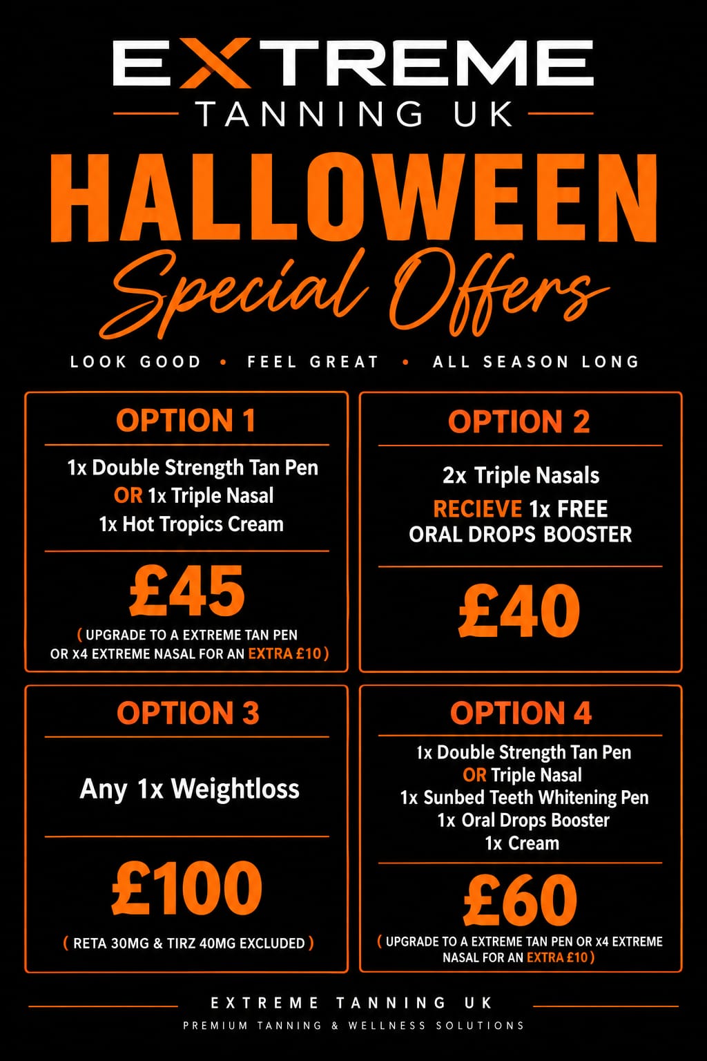HALLOWEEN OFFERS