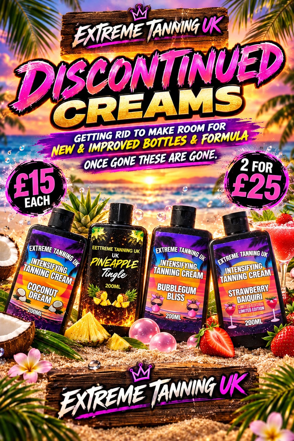 DISCONTINUED CREAMS