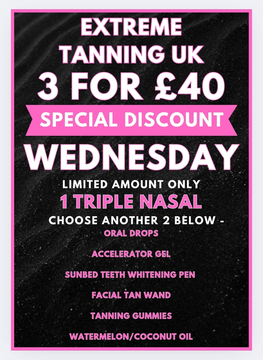 3 FOR £40 DEAL